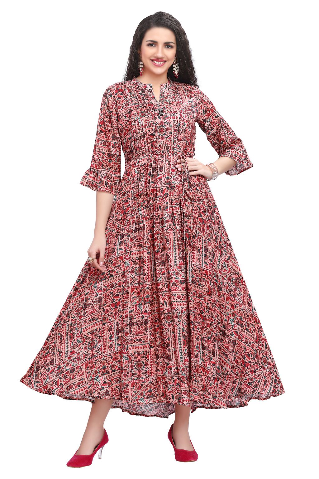 Maxi type kurti clearance