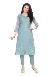 Intricate Thread And Sequin Work Kurta for Women