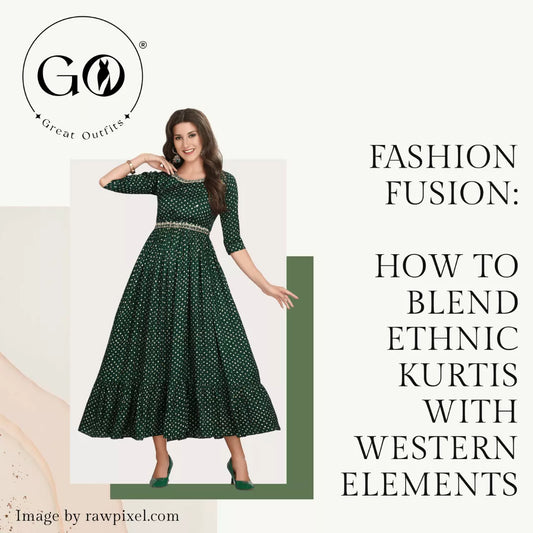 Fashion Fusion: How to Blend Ethnic Kurtis with Western Elements for Stunning Looks