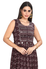 Ash Frock style Batik Print Kurti for women