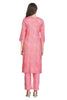 Bandhani Print Kurta Set for women with Narrow pant and Dupatta