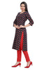 Cotton Kurti for women with Floral Print and zari work