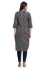 Cotton Kalamkari Print Straight Cut Kurti for Women