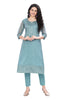 Silk Embroidered Kurti for women