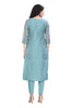 Silk Embroidered Kurti for women