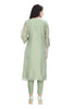 Silk Embroidered Kurti for women