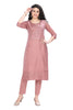 Silk Embroidered Kurti for women