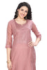 Silk Embroidered Kurti for women