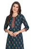 Floral Print Cotton Kurta Set for Women with Printed Pants