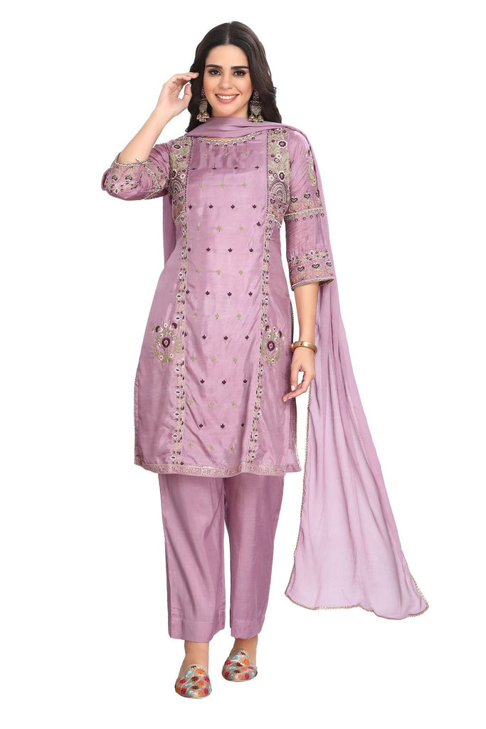 Fusion Pakistani Style Work Designer Kurta Set For Women