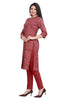 Kalamkari Print Cotton Straight Cut Kurti for Women