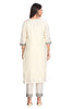 Kashmiri style Embroidered Kurta set for women with Pant and Dupatta