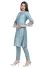 Kurta for Women With Designer Hand Work on Yoke