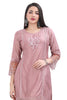 Kurta for Women With Designer Hand Work on Yoke