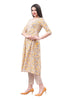 Kurta set for Women with Floral Print Nyra Cut Kurti Printed Pant and Dupatta