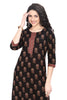 Floral Print Cotton Kurta Set for Women with Printed Pants