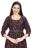 Purple Kalamkari Nyra Cut with Embroidery Belt plus Palazzo and Dupatta