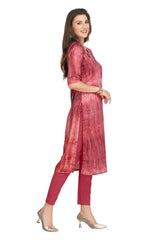 Silk Cut-dana Work Kurti for women