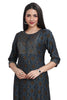 Silk Kurti for Women: Straight Cut with Sequin Embroidery & Bandhani Print