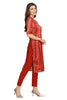 Silk Kurti for women with cut-dana work